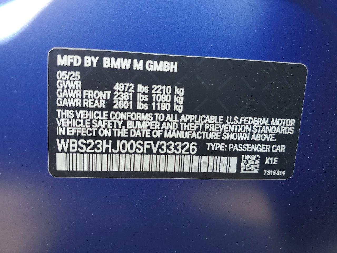 2025 BMW M3 Competition - zdjęcie 13