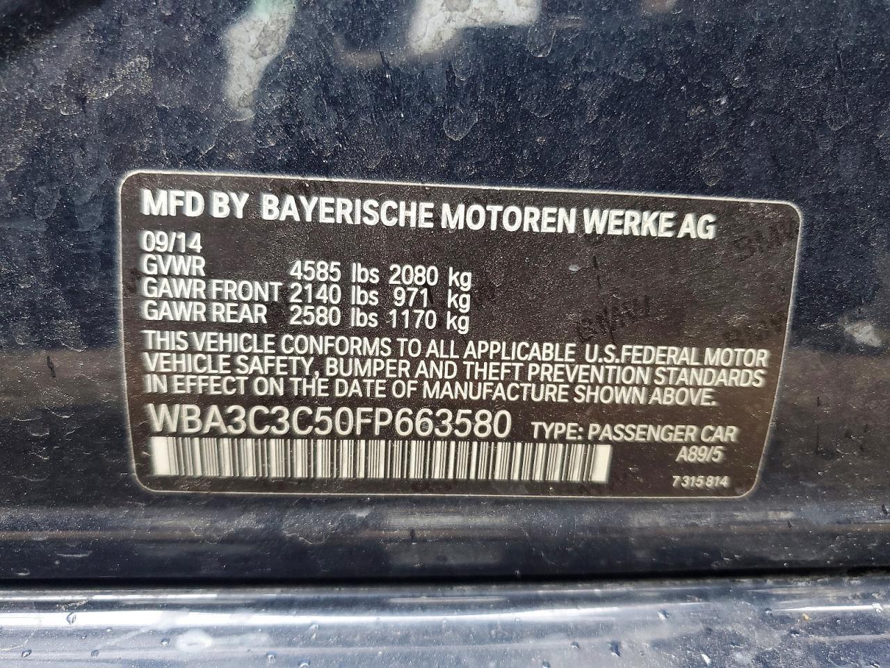 2015 BMW 320 I xDrive - zdjęcie 13