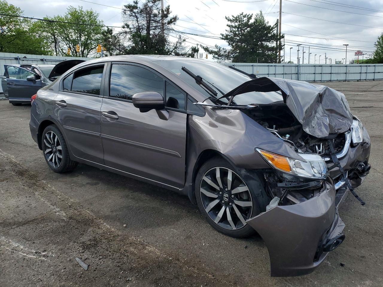 2015 Honda Civic Exl - zdjęcie 4