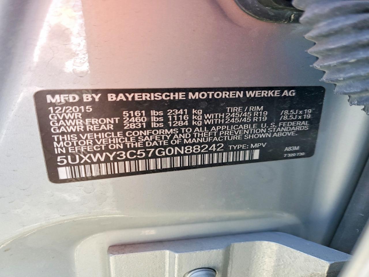 2016 BMW X3 xDrive28D - zdjęcie 14