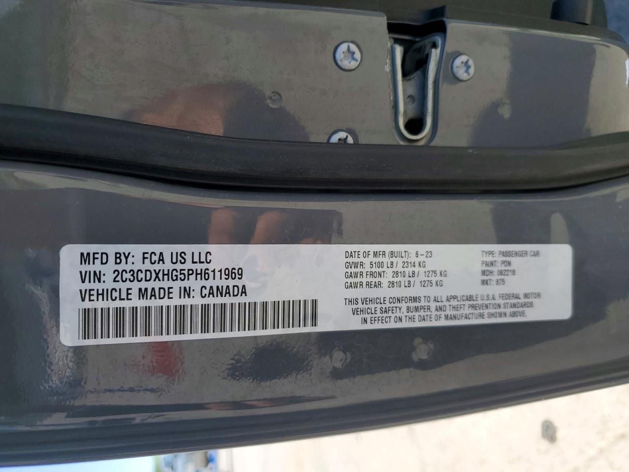 2023 Dodge Charger Gt - zdjęcie 13