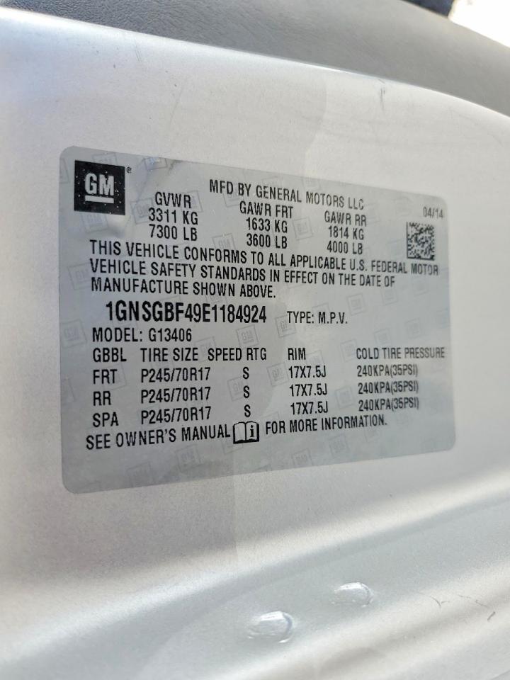 2014 Chevrolet Express G1500 Ls - zdjęcie 13