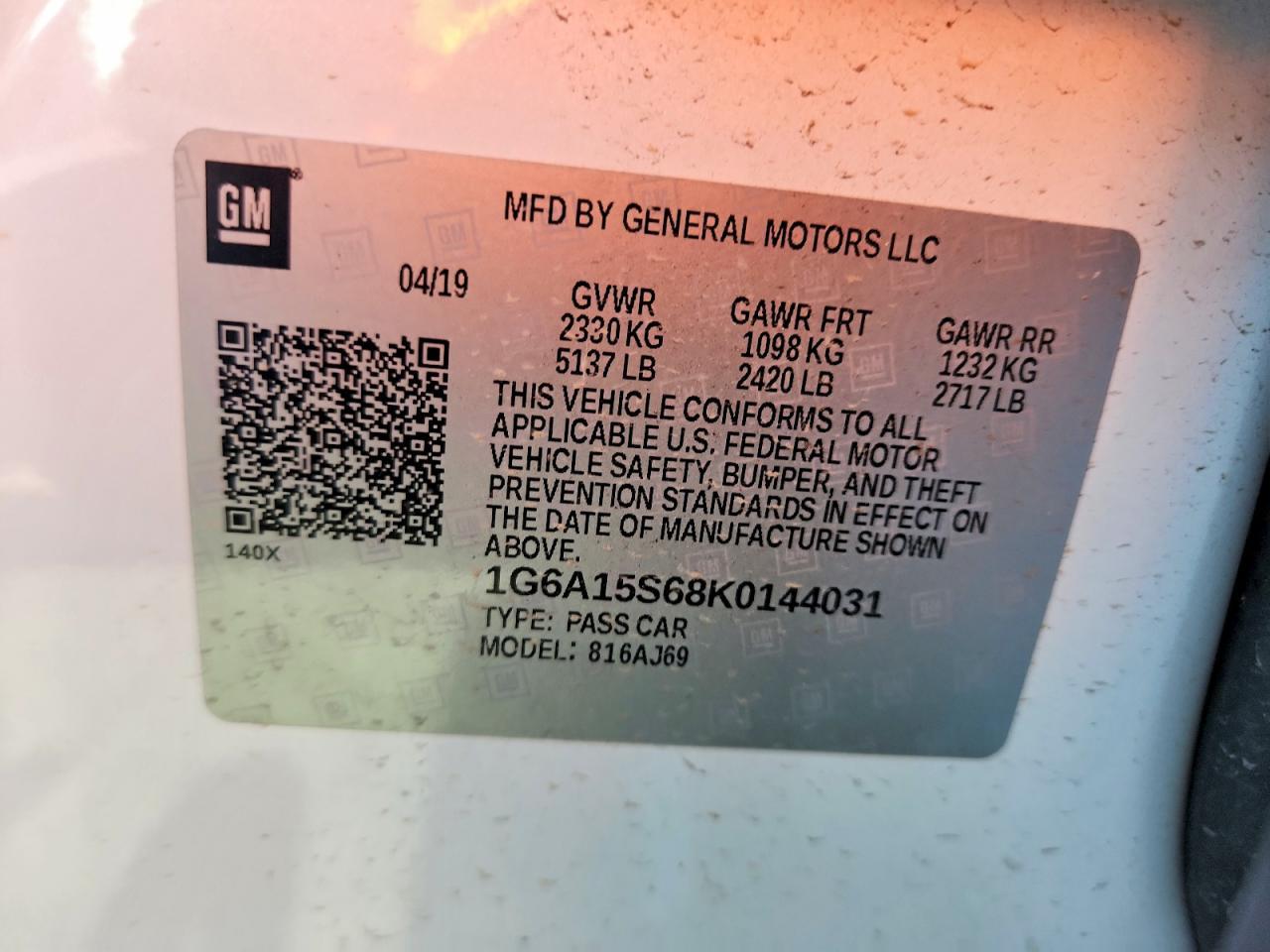 2019 Cadillac Cts-V - zdjęcie 13
