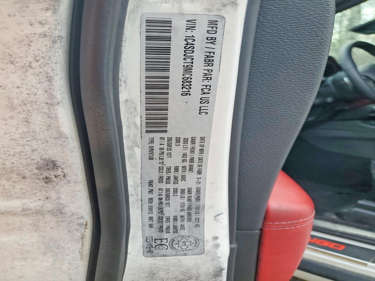 2021 Dodge Durango R - zdjęcie 13