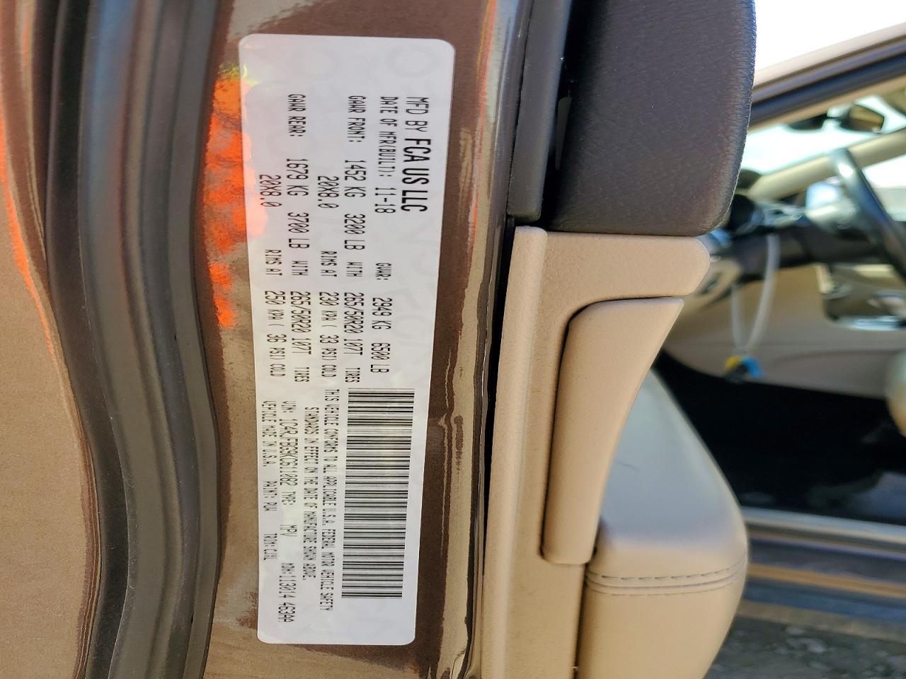 2019 Jeep Grand Cherokee Limited - zdjęcie 13