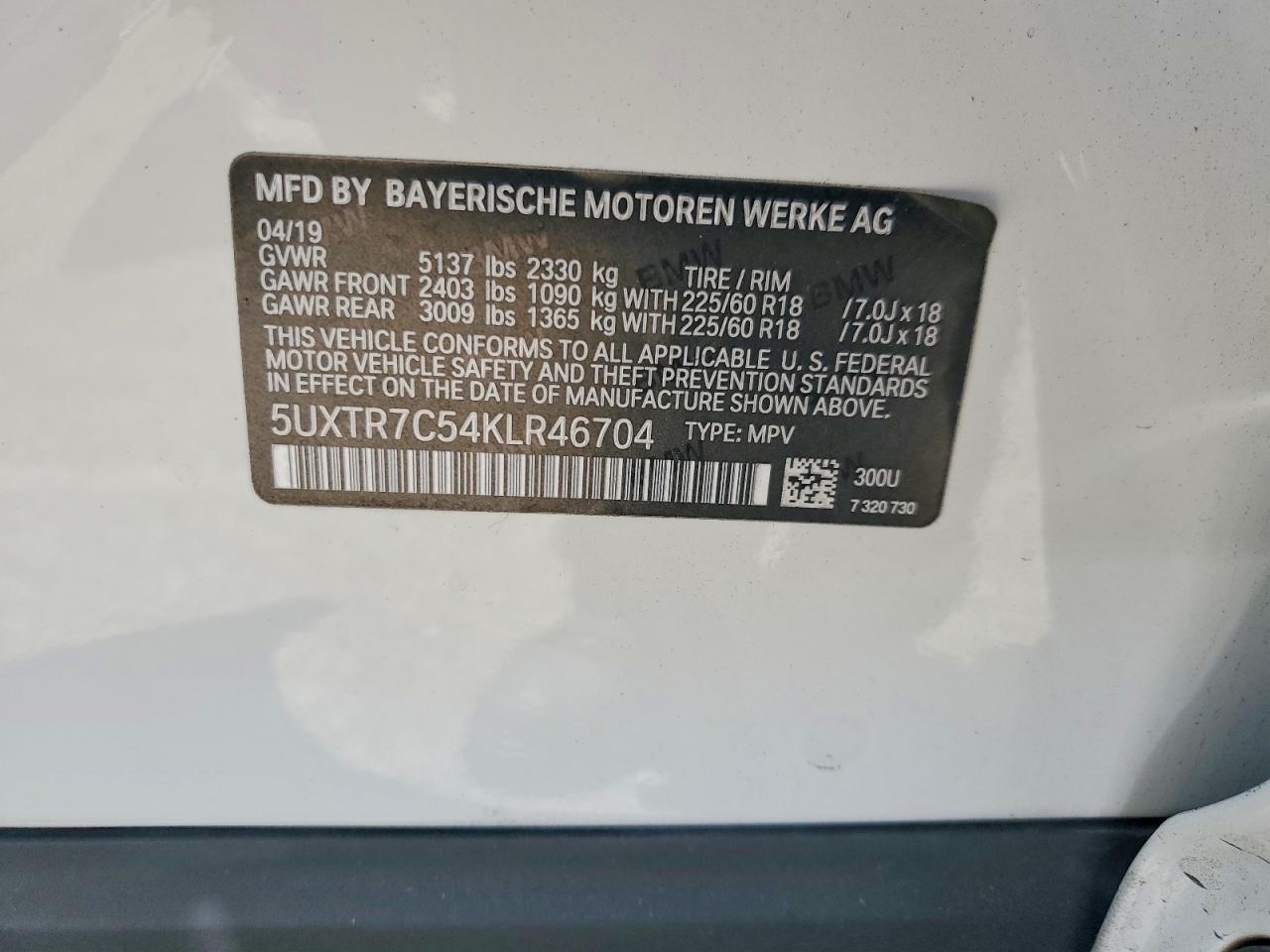 2019 BMW X3 Sdrive30I - zdjęcie 13