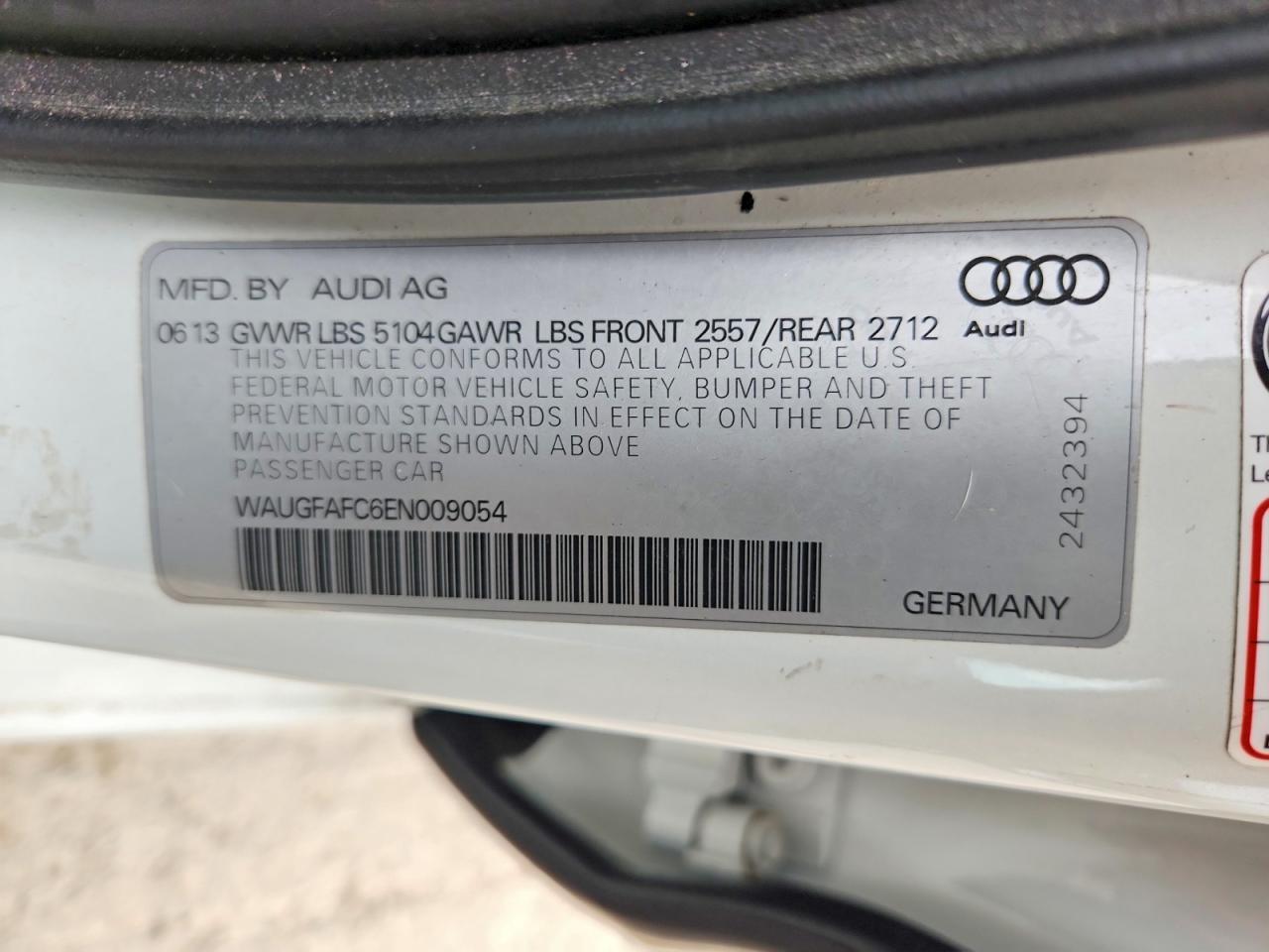 2014 Audi A6 Premium Plus - zdjęcie 12