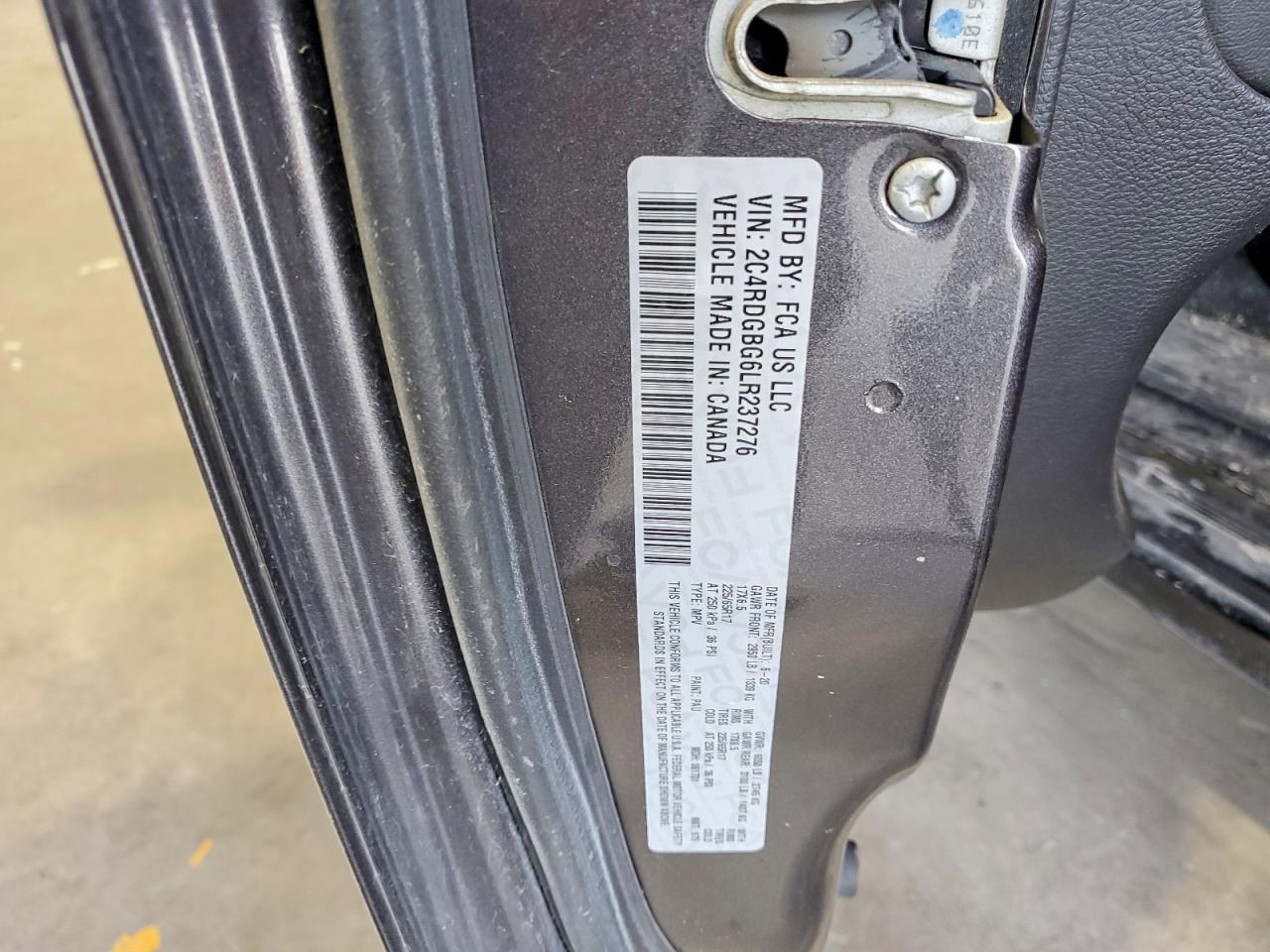 2020 Dodge Grand Caravan Se - zdjęcie 14