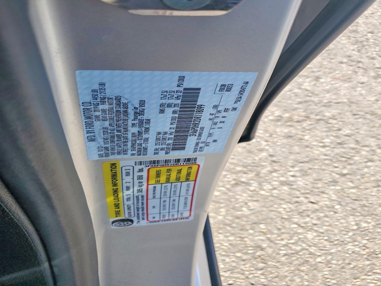 2013 Ford Fusion Se - zdjęcie 12