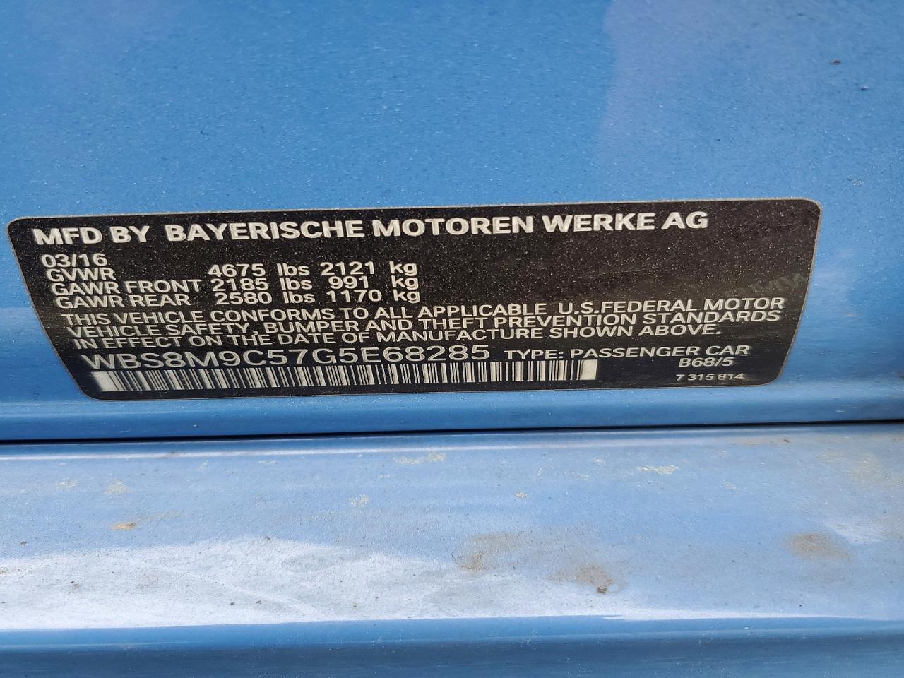 2016 BMW M3 - zdjęcie 12