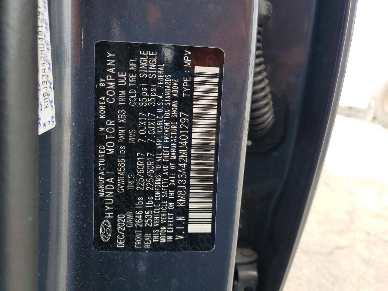2021 Hyundai Tucson Value - zdjęcie 13