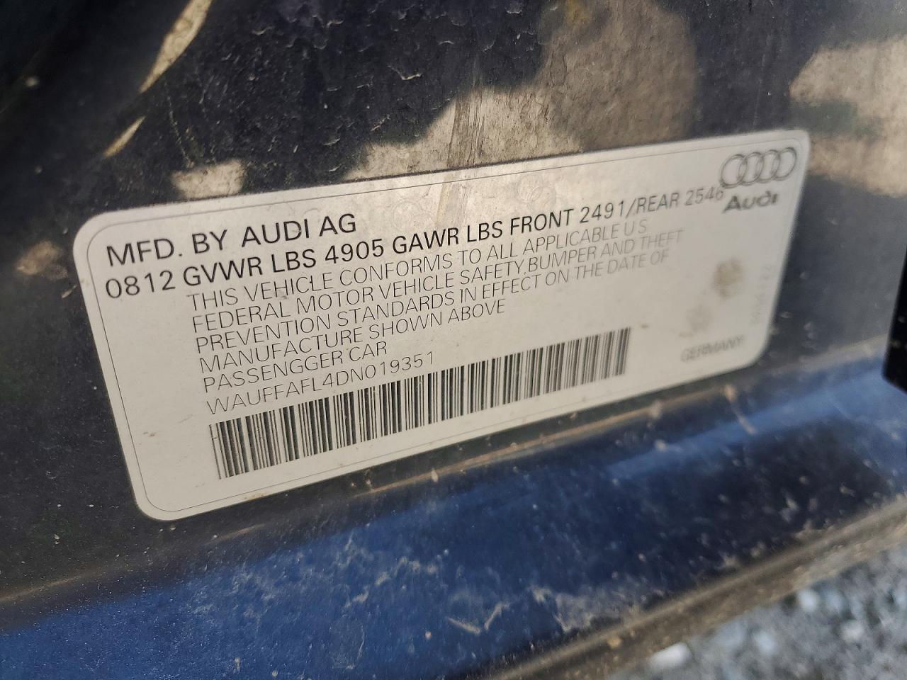 2013 Audi A4 Premium Plus - zdjęcie 12
