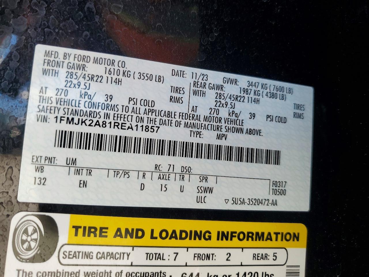 2024 Ford Expedition Max Limited - zdjęcie 13