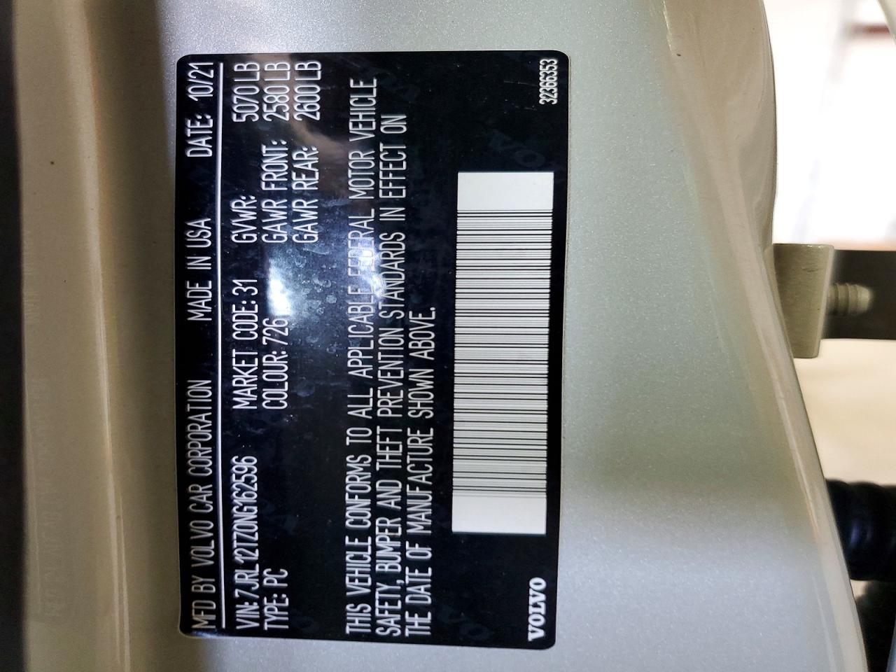 2022 Volvo S60 B5 Momentum - zdjęcie 12