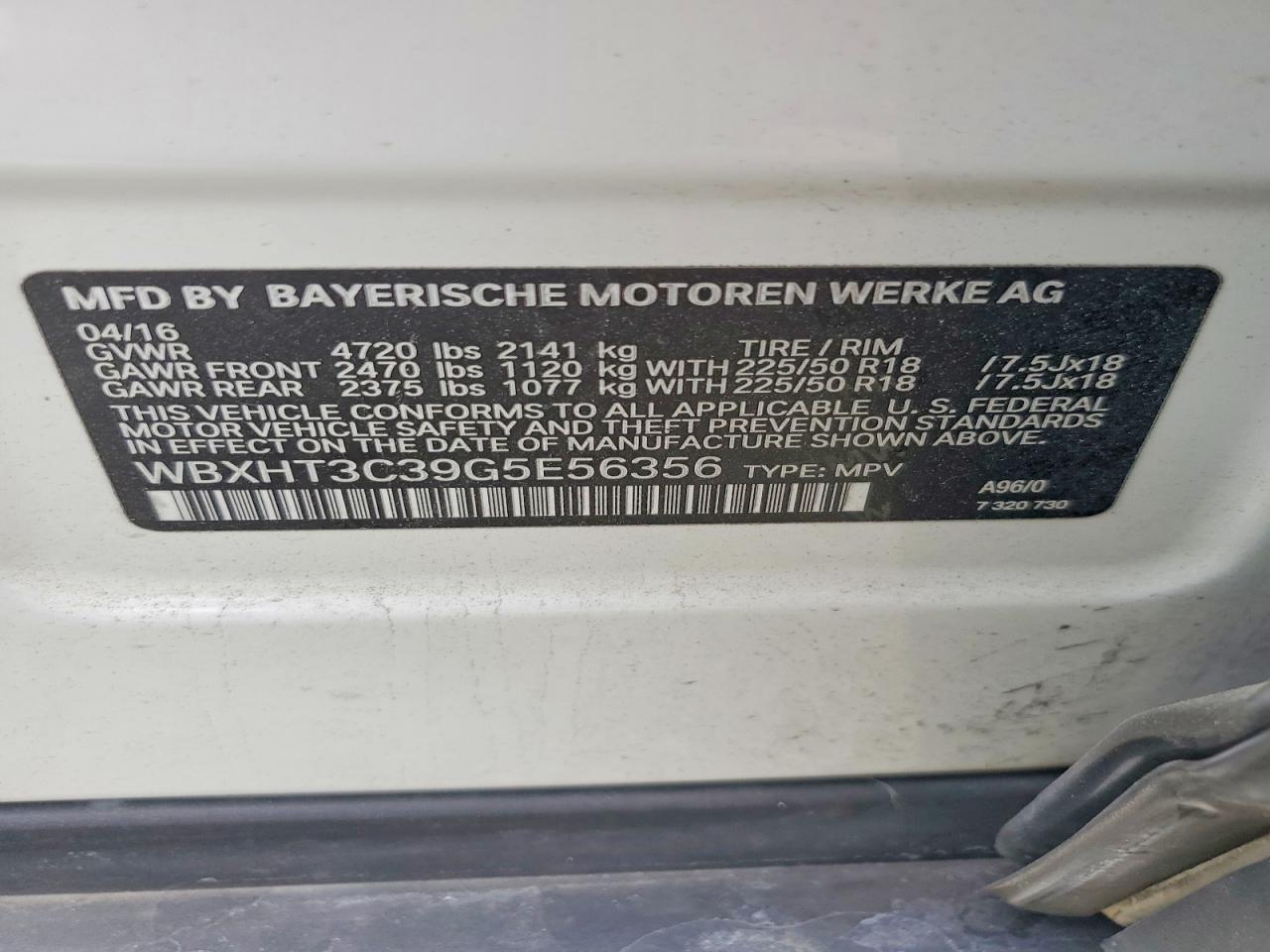 2016 BMW X1 xDrive28I - zdjęcie 12