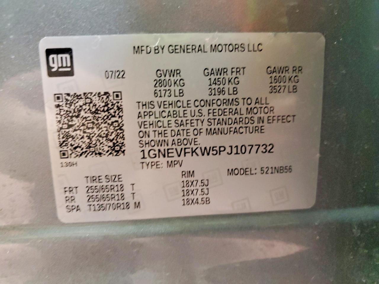 2023 Chevrolet Traverse Ls - zdjęcie 13