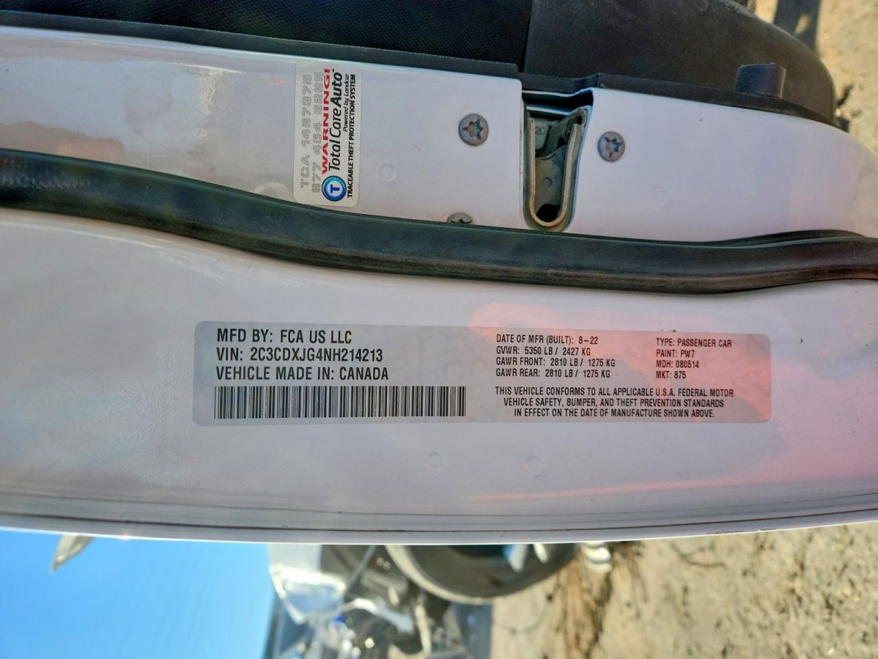 2022 Dodge Charger Sxt - zdjęcie 13