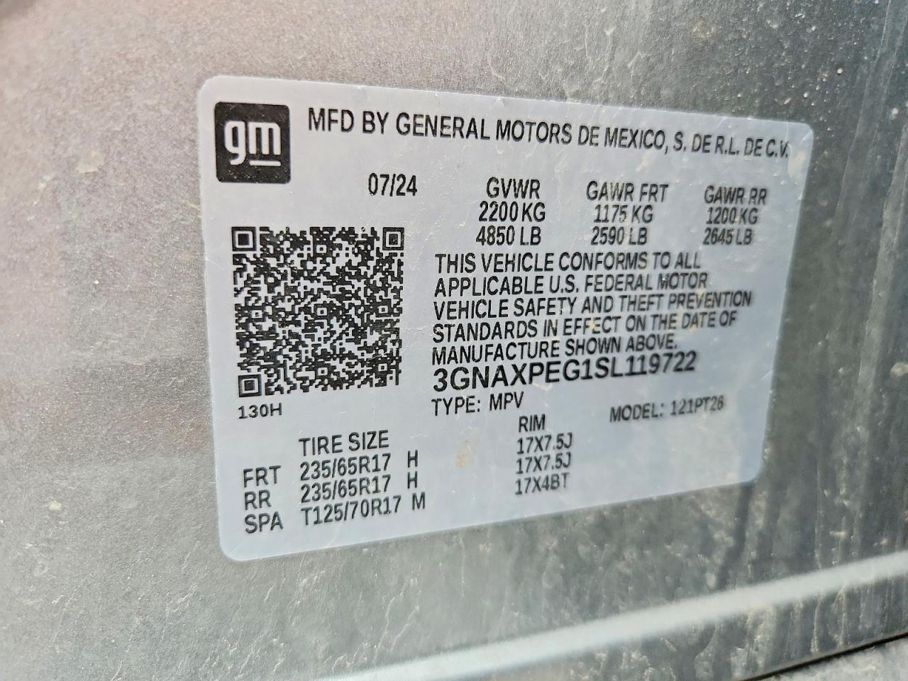 2025 Chevrolet Equinox Lt - zdjęcie 14