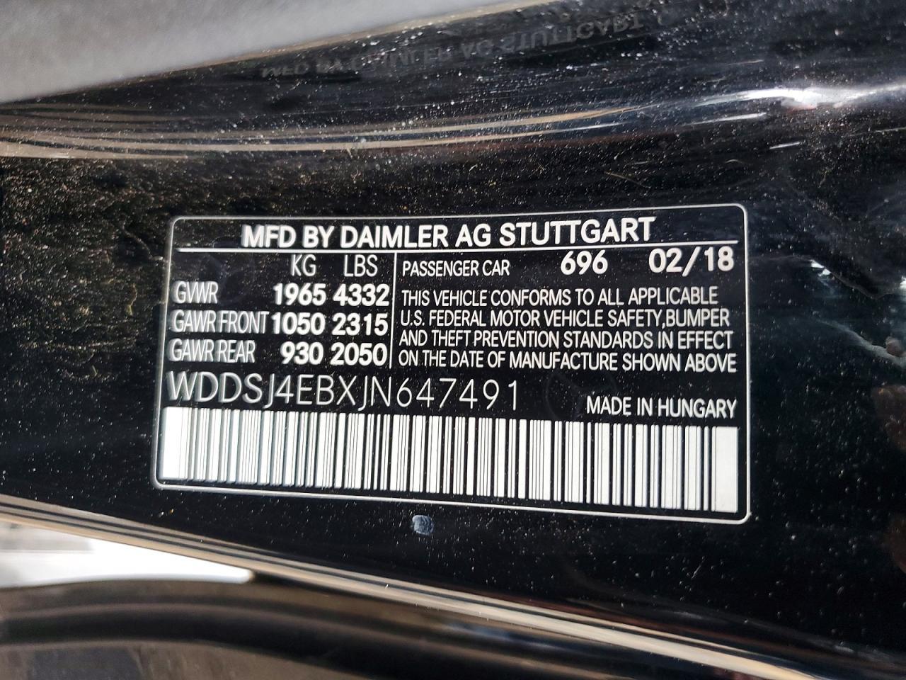 2018 Mercedes-Benz Cla 250 - zdjęcie 12