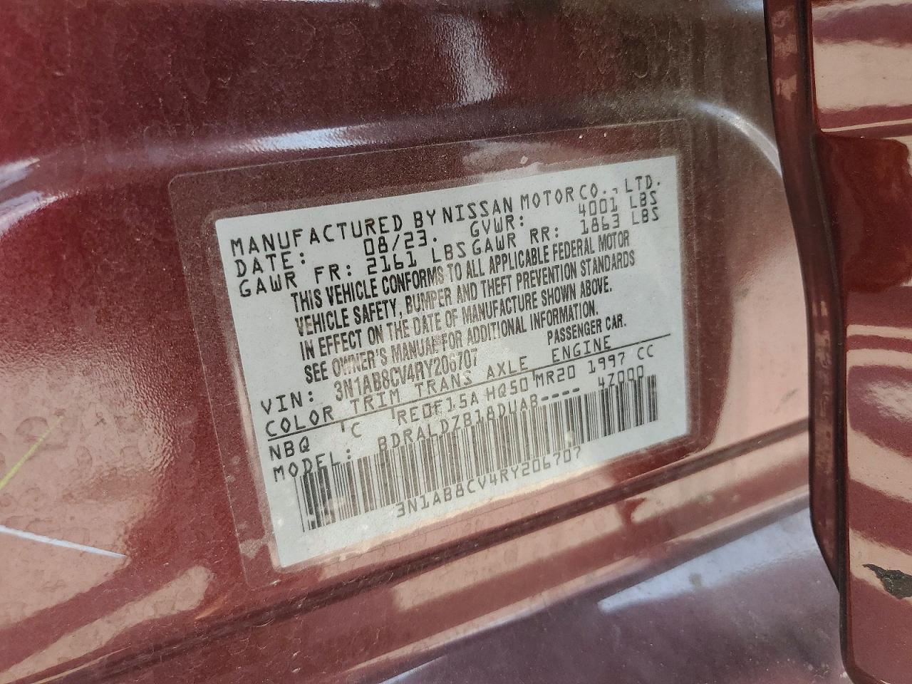 2024 Nissan Sentra Sv - zdjęcie 12