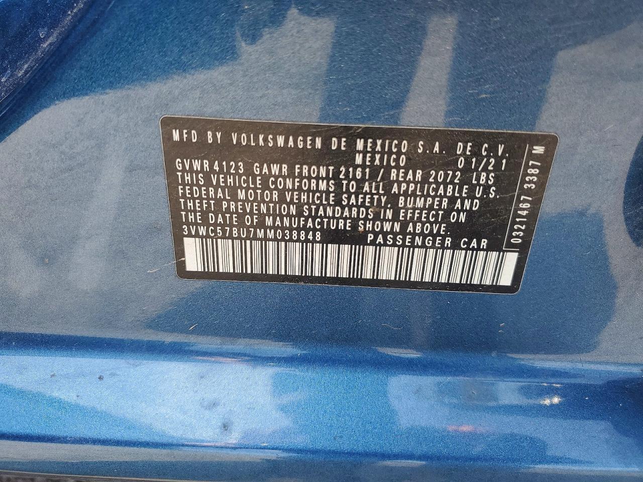 2021 Volkswagen Jetta S - zdjęcie 13