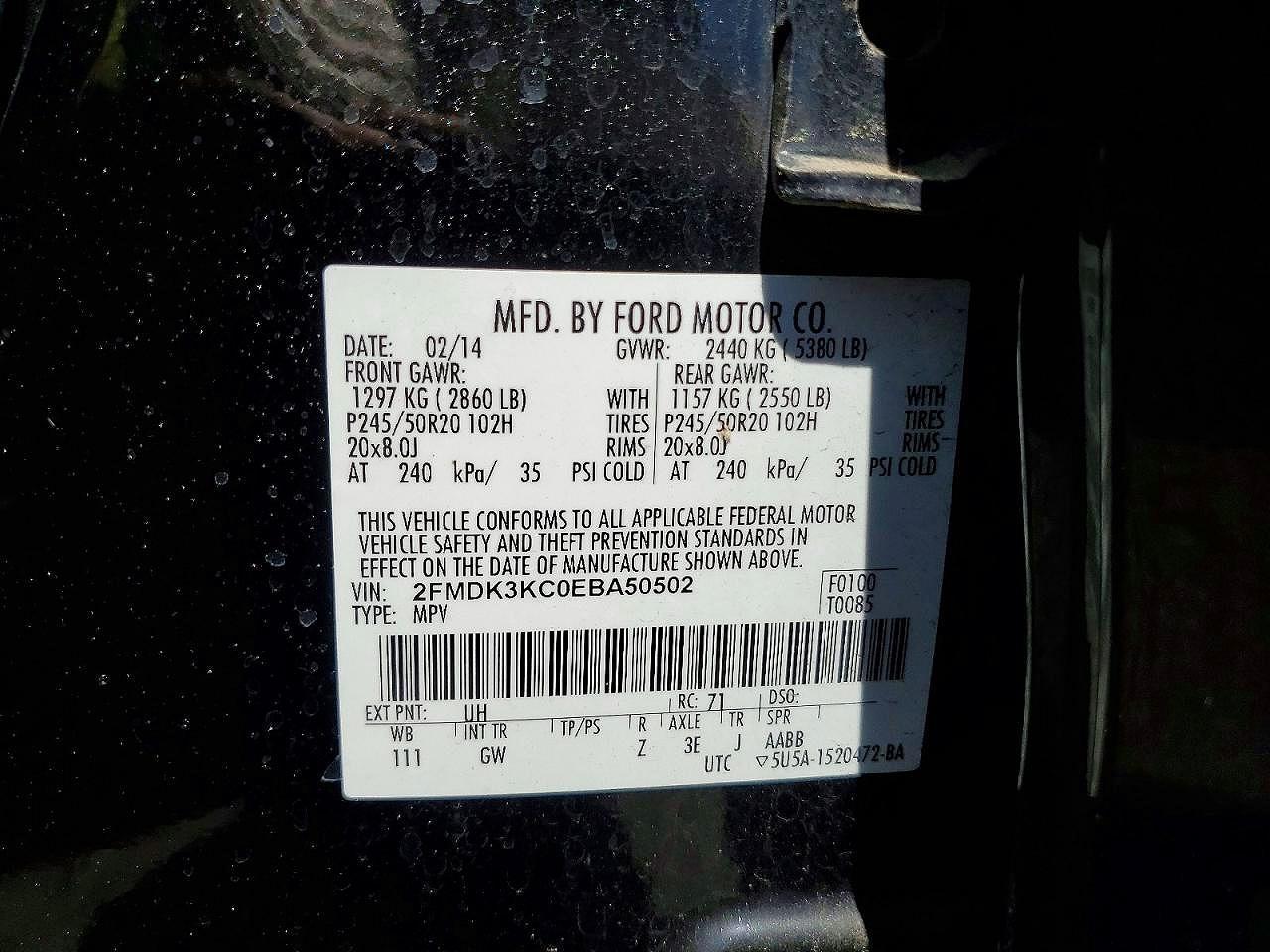 2014 Ford Edge Limited - zdjęcie 13