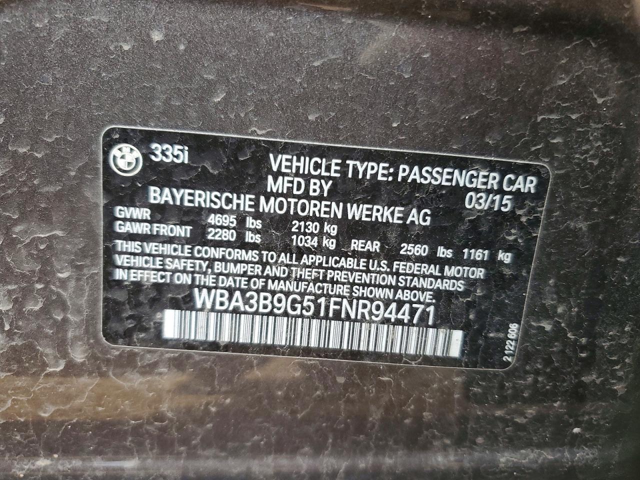 2015 BMW 335 Xi - zdjęcie 13