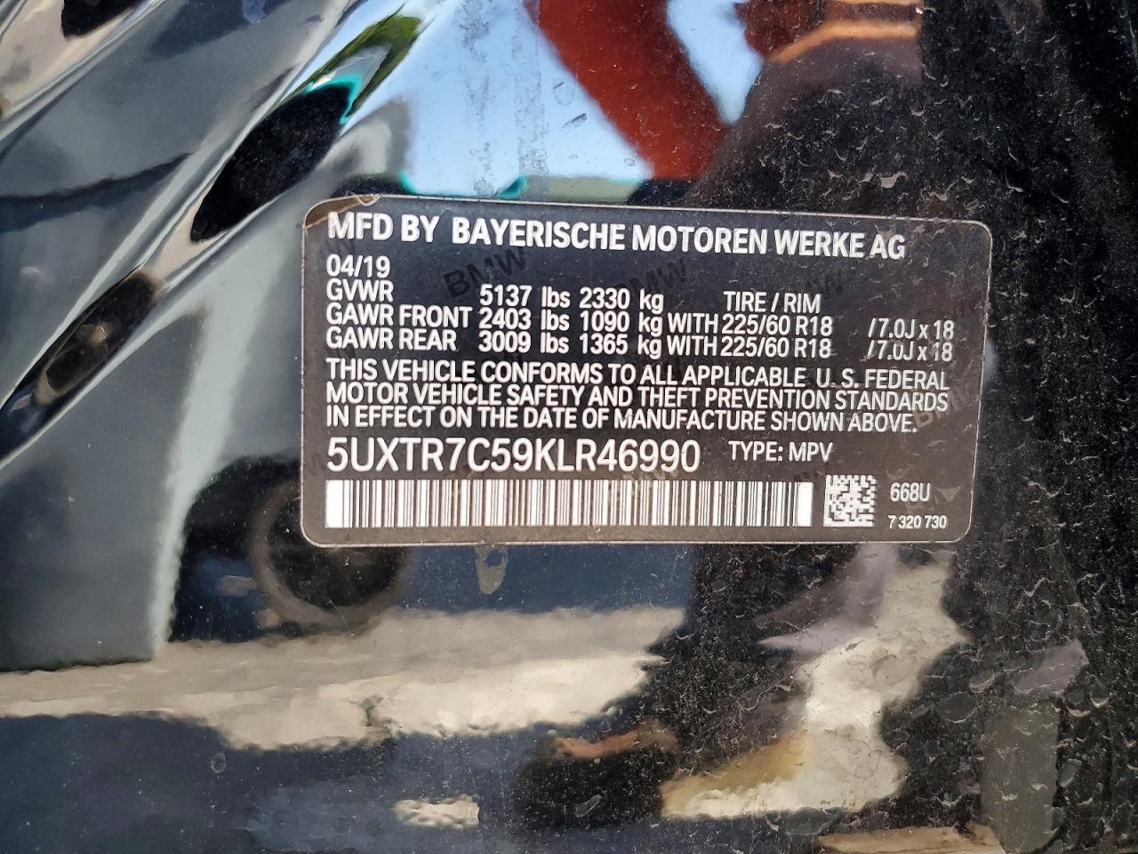 2019 BMW X3 Sdrive30I - zdjęcie 13