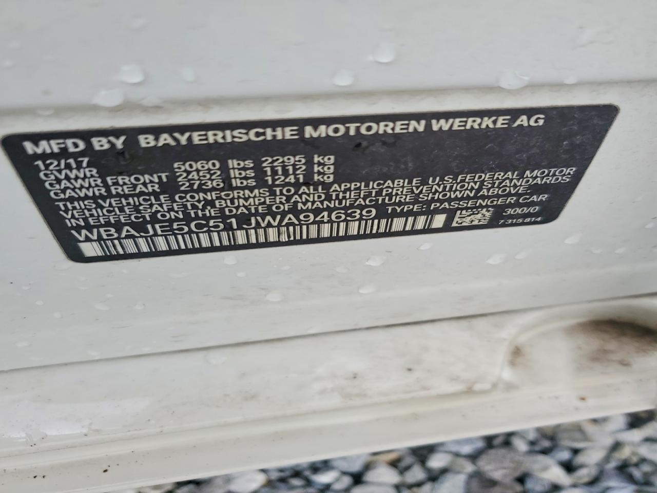 2018 BMW 540 I - zdjęcie 13