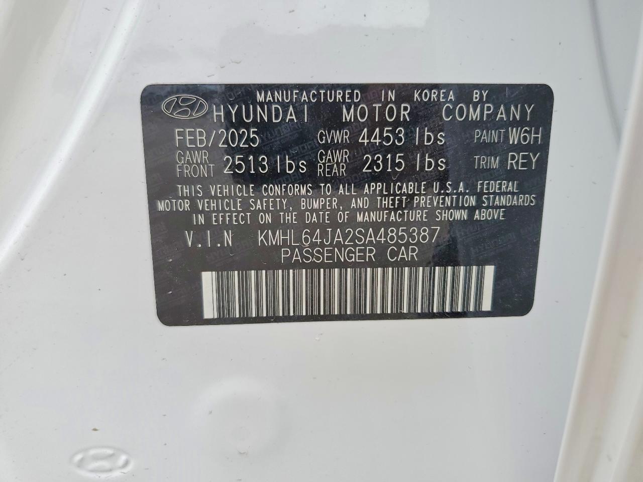 2025 Hyundai Sonata Sel - zdjęcie 12