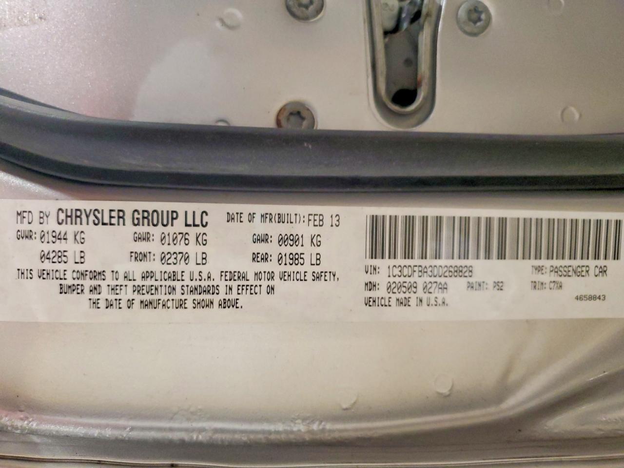 2013 Dodge Dart Sxt - zdjęcie 13