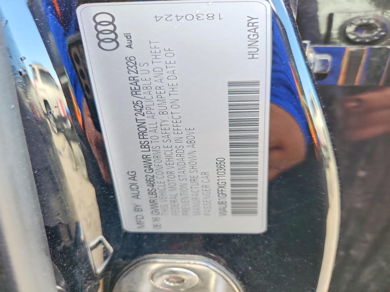 2016 Audi S3 Premium Plus - zdjęcie 12