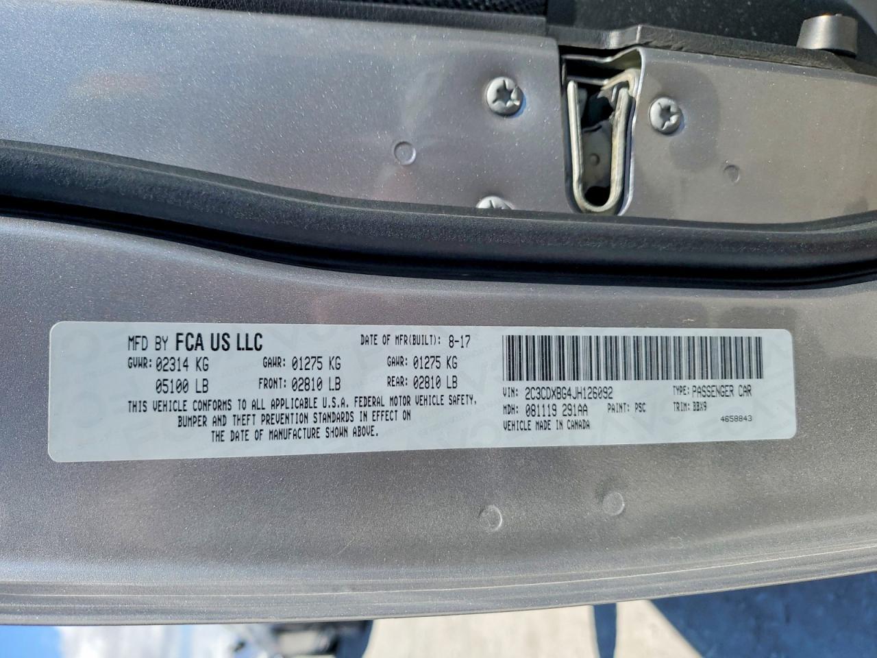 2018 Dodge Charger Sxt - zdjęcie 13