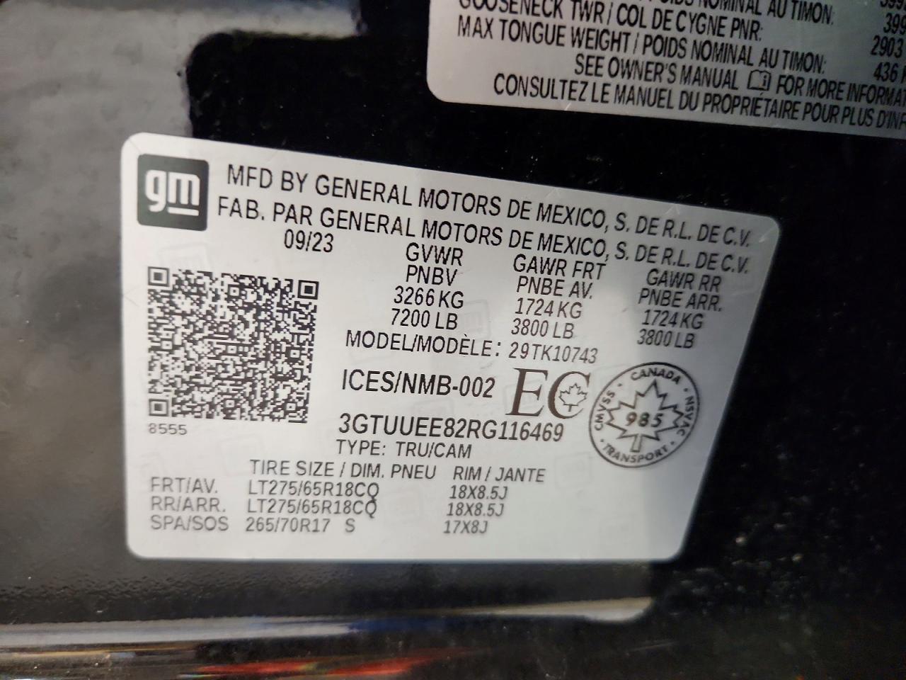 2024 GMC Sierra K1500 At4 - zdjęcie 12