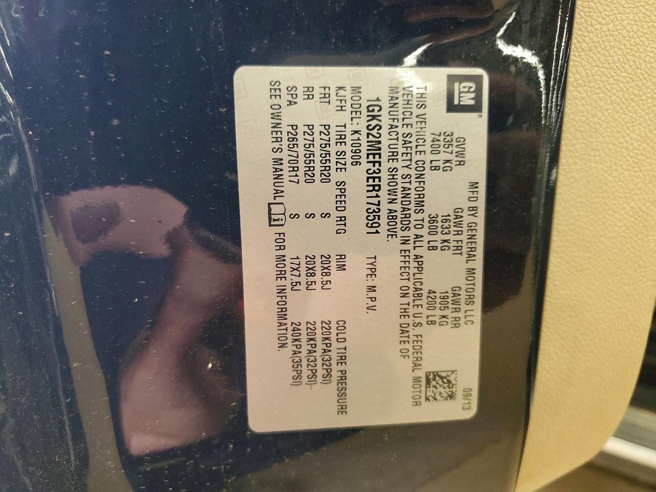 2014 GMC Yukon Xl Denali - zdjęcie 13