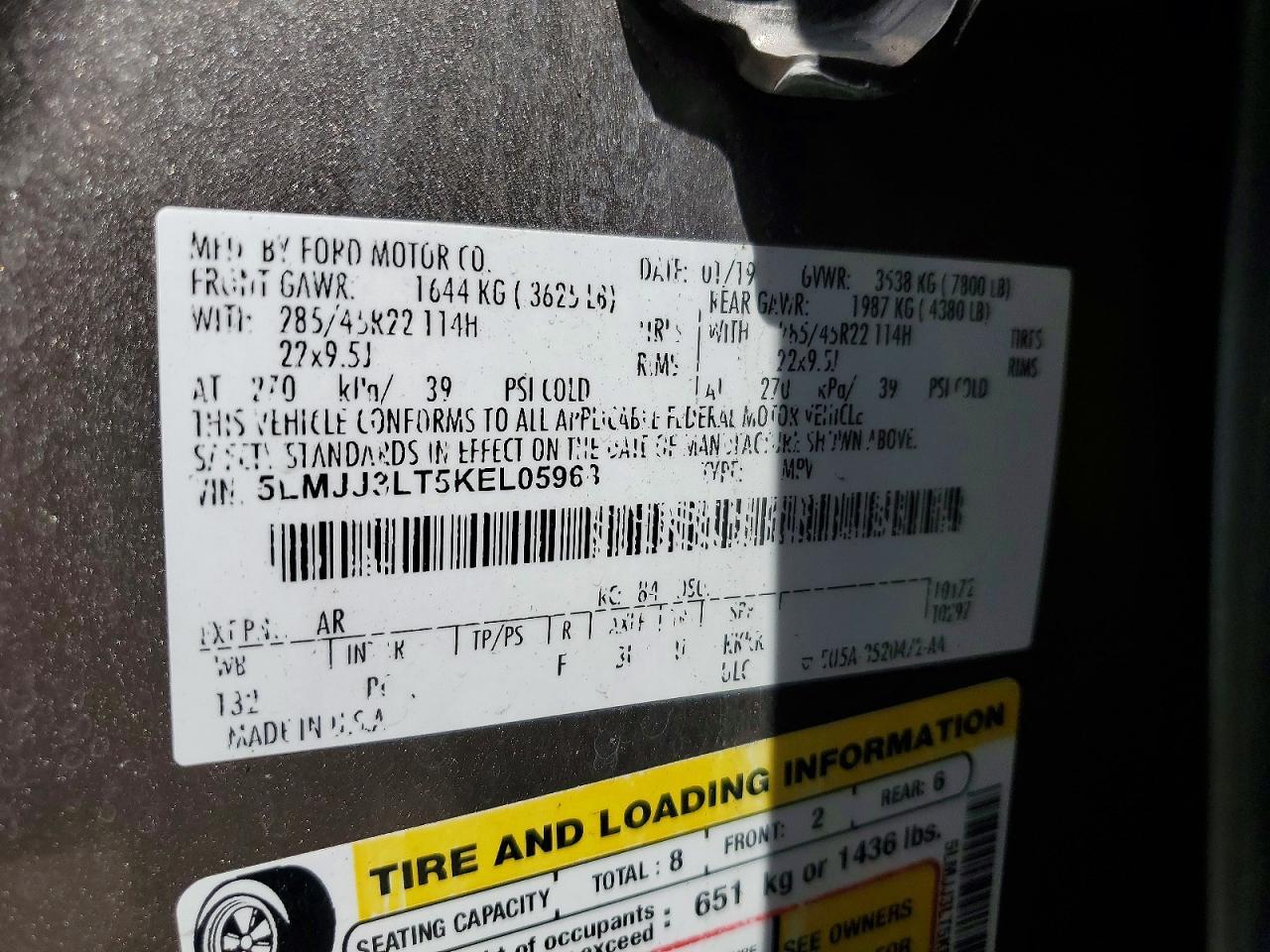 2019 Lincoln Navigator L Reserve - zdjęcie 13