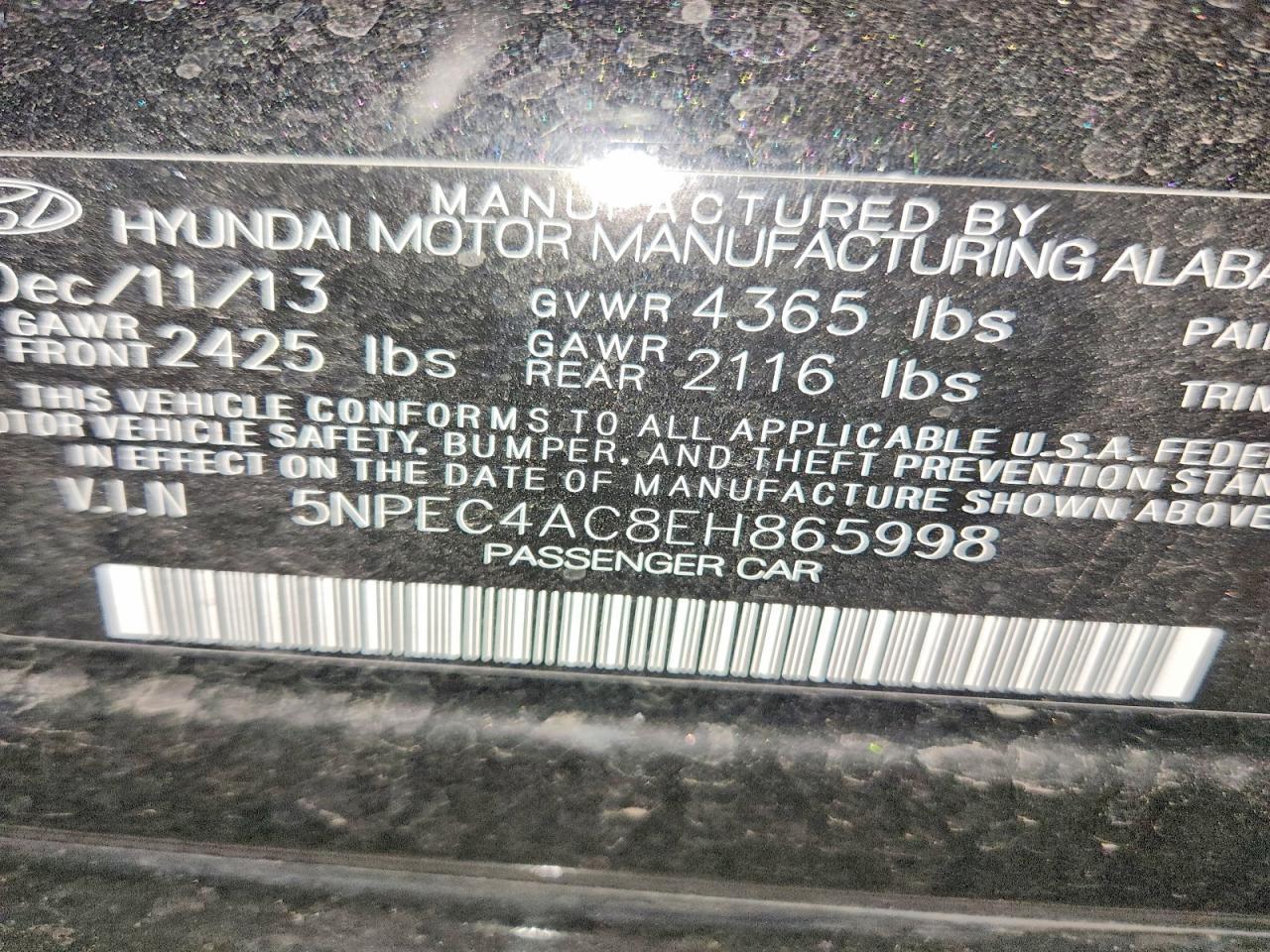 2014 Hyundai Sonata Limited - zdjęcie 14