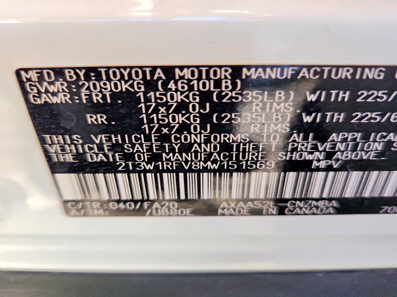 2021 Toyota Rav4 Xle - zdjęcie 14