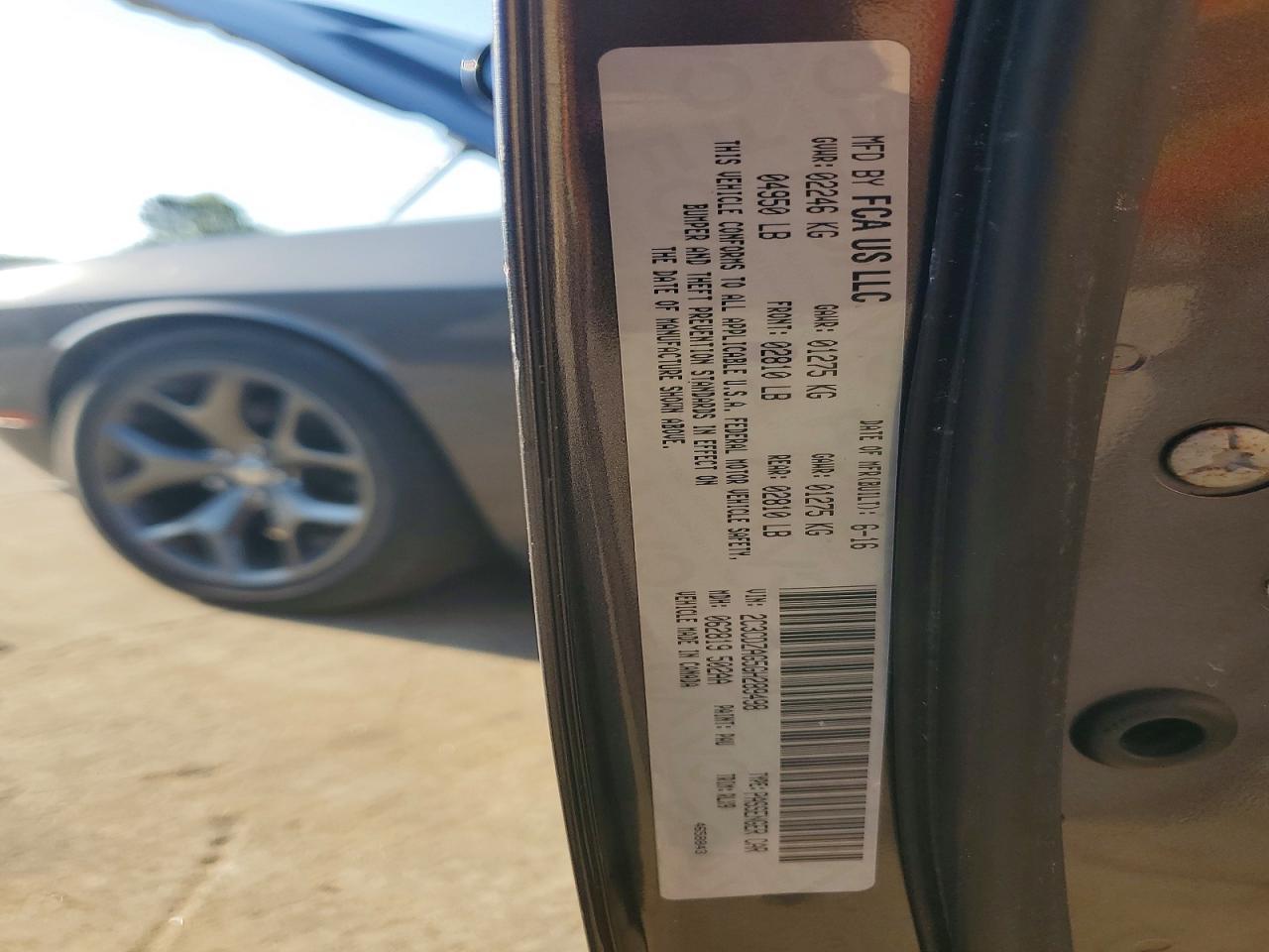 2016 Dodge Challenger Sxt - zdjęcie 12