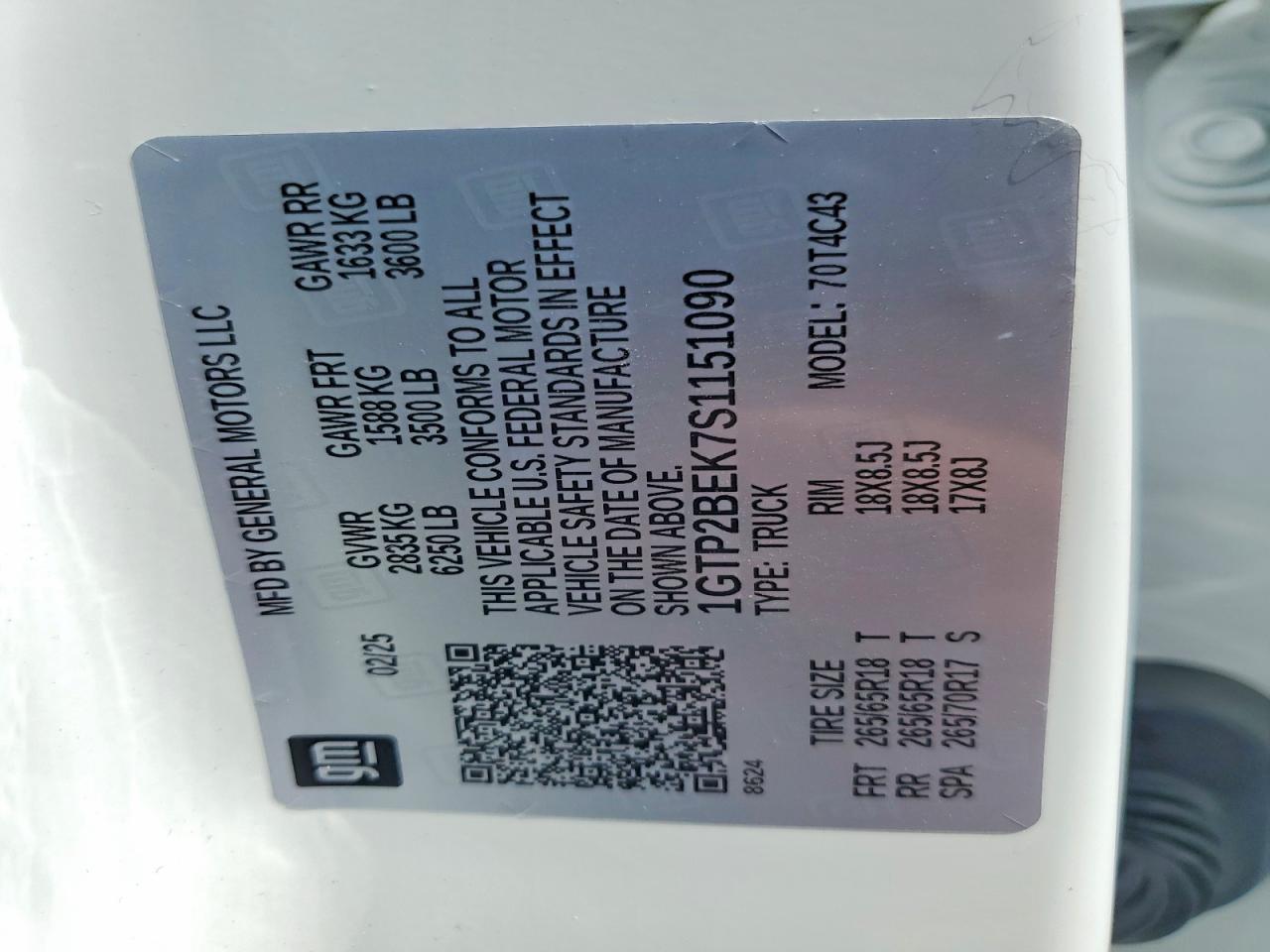 2025 GMC Canyon Elevation - zdjęcie 12