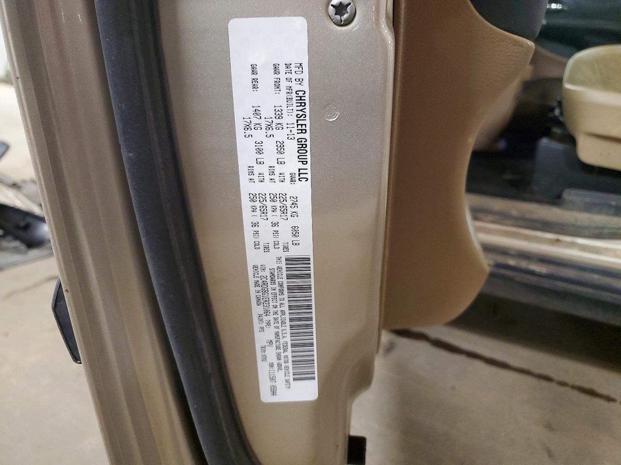 2014 Dodge Grand Caravan Se - zdjęcie 14