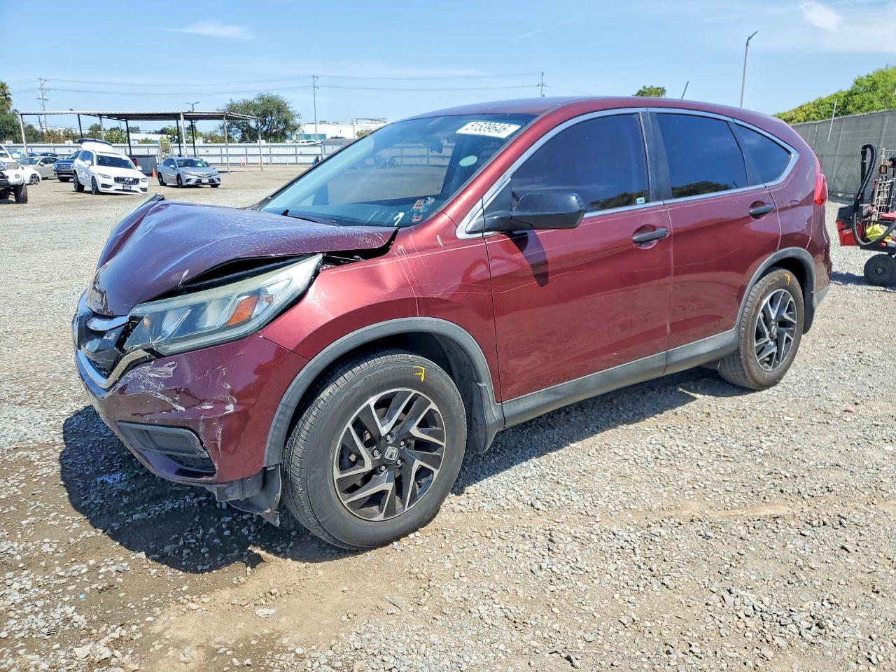 2016 Honda Cr-V Se - zdjęcie główne