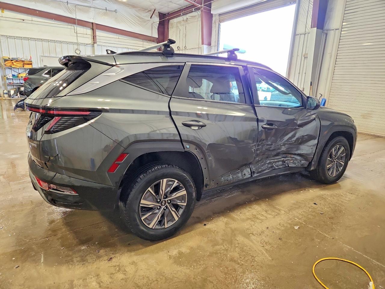 2023 Hyundai Tucson Hybrid Blue - zdjęcie 3