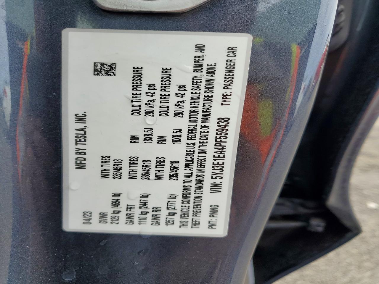 2023 Tesla Model 3 - zdjęcie 13