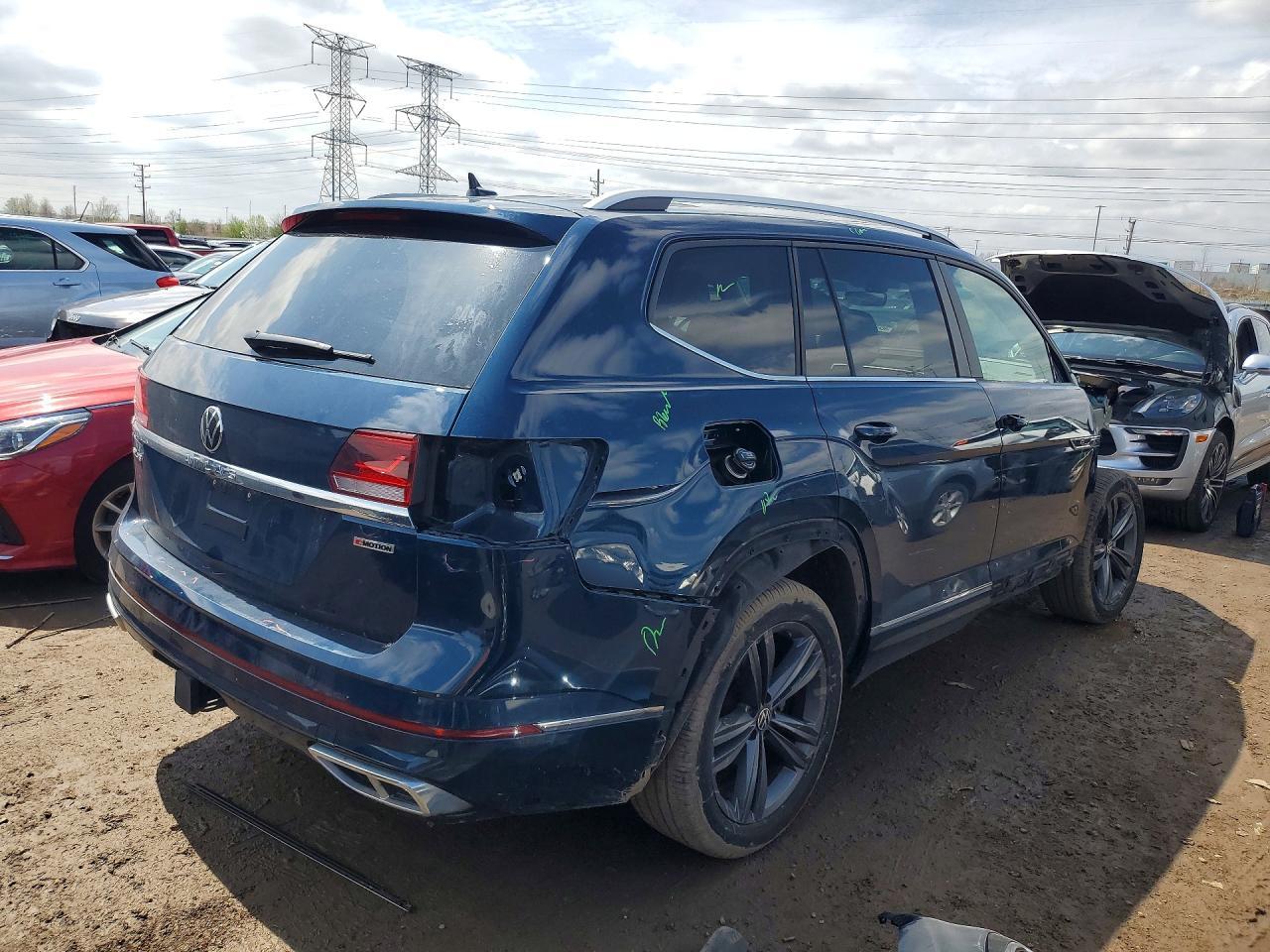 2022 Volkswagen Atlas Sel R-Line - zdjęcie 3