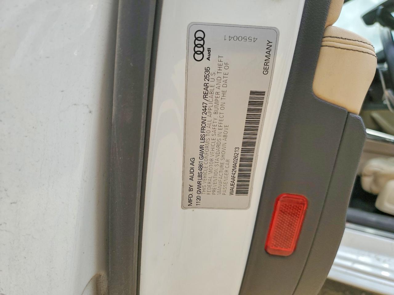 2021 Audi A4 Premium Plus 45 - zdjęcie 12