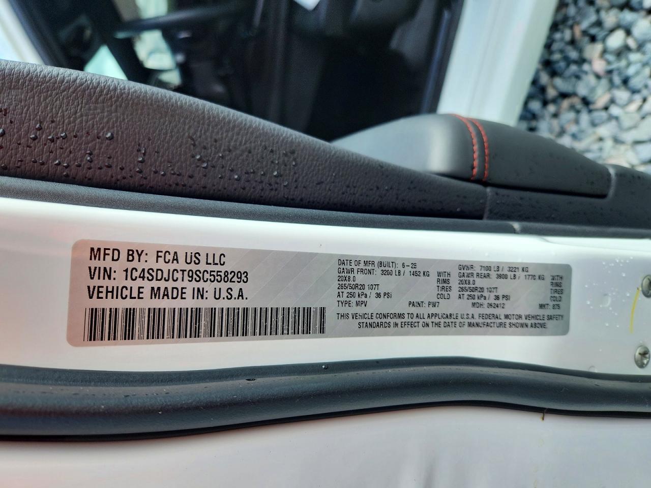 2025 Dodge Durango R - zdjęcie 12