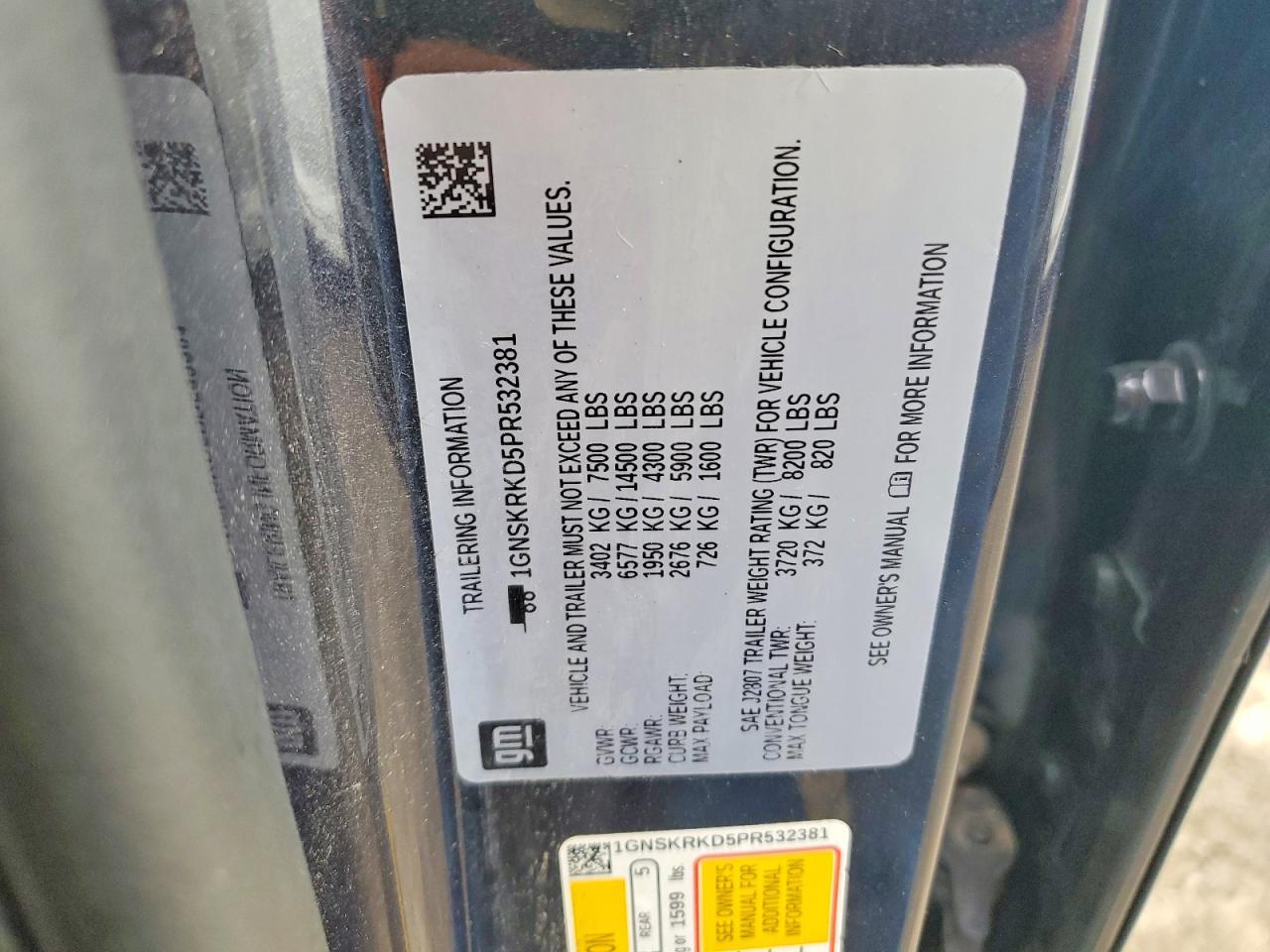 2023 Chevrolet Tahoe K1500 Rst - zdjęcie 13