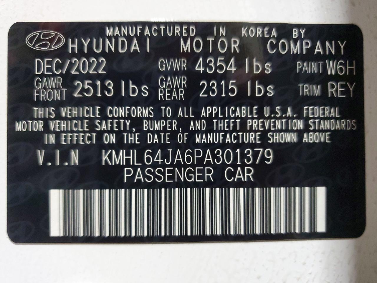 2023 Hyundai Sonata Sel - zdjęcie 13