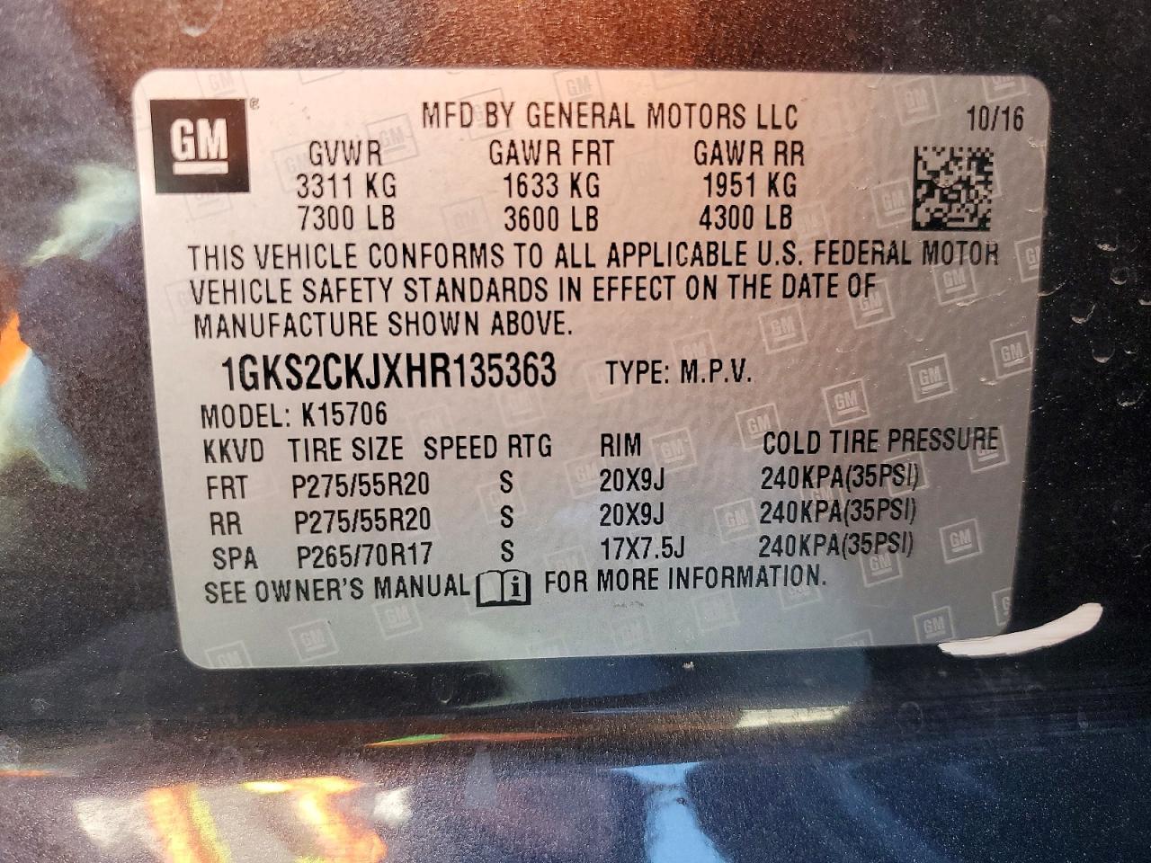 2017 GMC Yukon Denali - zdjęcie 14